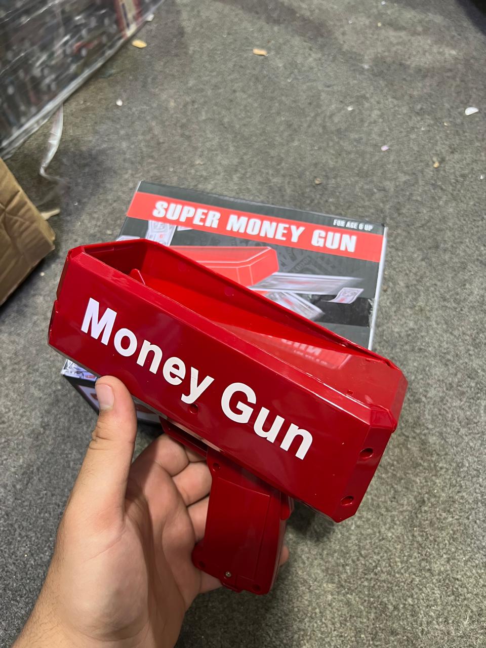 Super Money Gun – Money Rain Gun | Fun Party Toy | Free Delivery