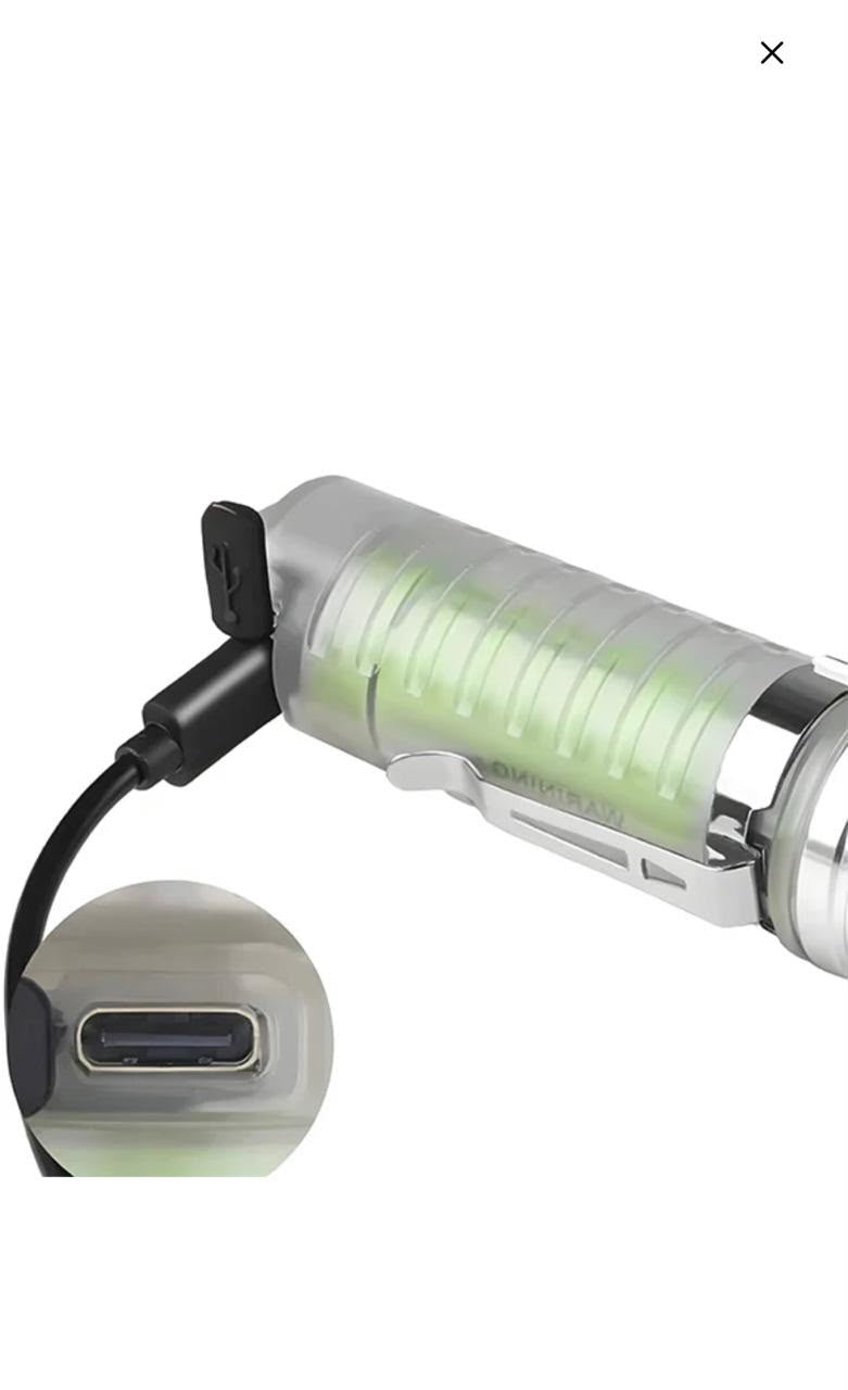 MULTI FUNCTIONAL RECHARGEABLE LED FLASH LIGHT