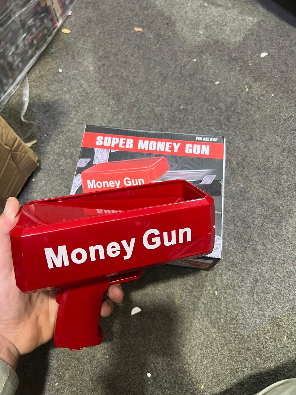 Super Money Gun – Money Rain Gun | Fun Party Toy | Free Delivery