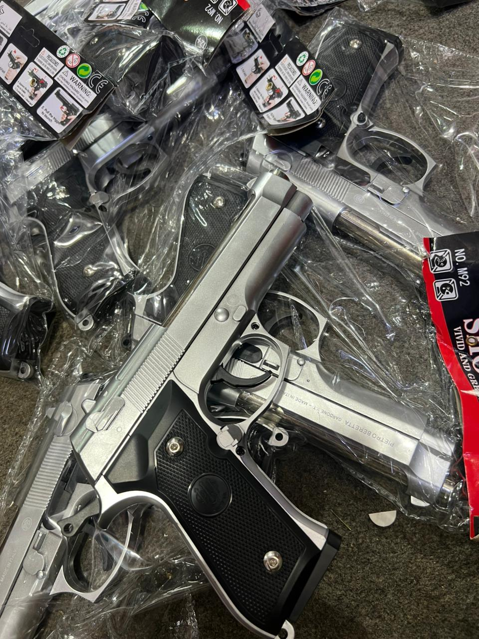 Toy Gun – Pietro Beretta M92 Realistic Replica Pistol | Free Delivery