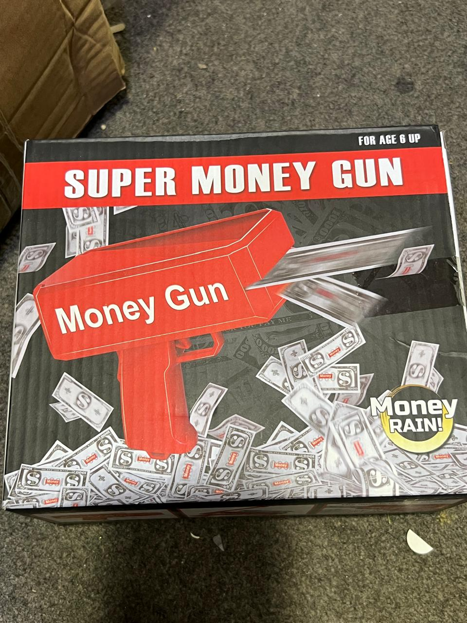 Super Money Gun – Money Rain Gun | Fun Party Toy | Free Delivery