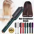 GlowSmooth Hair Straightener Brush 💇‍♀️ | Silky Straight Baal — Sirf 5 Minute Mein!